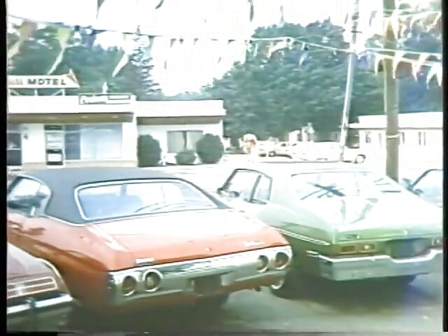 Vintage porn with slut getting banged and jizzed in van after sucking dick