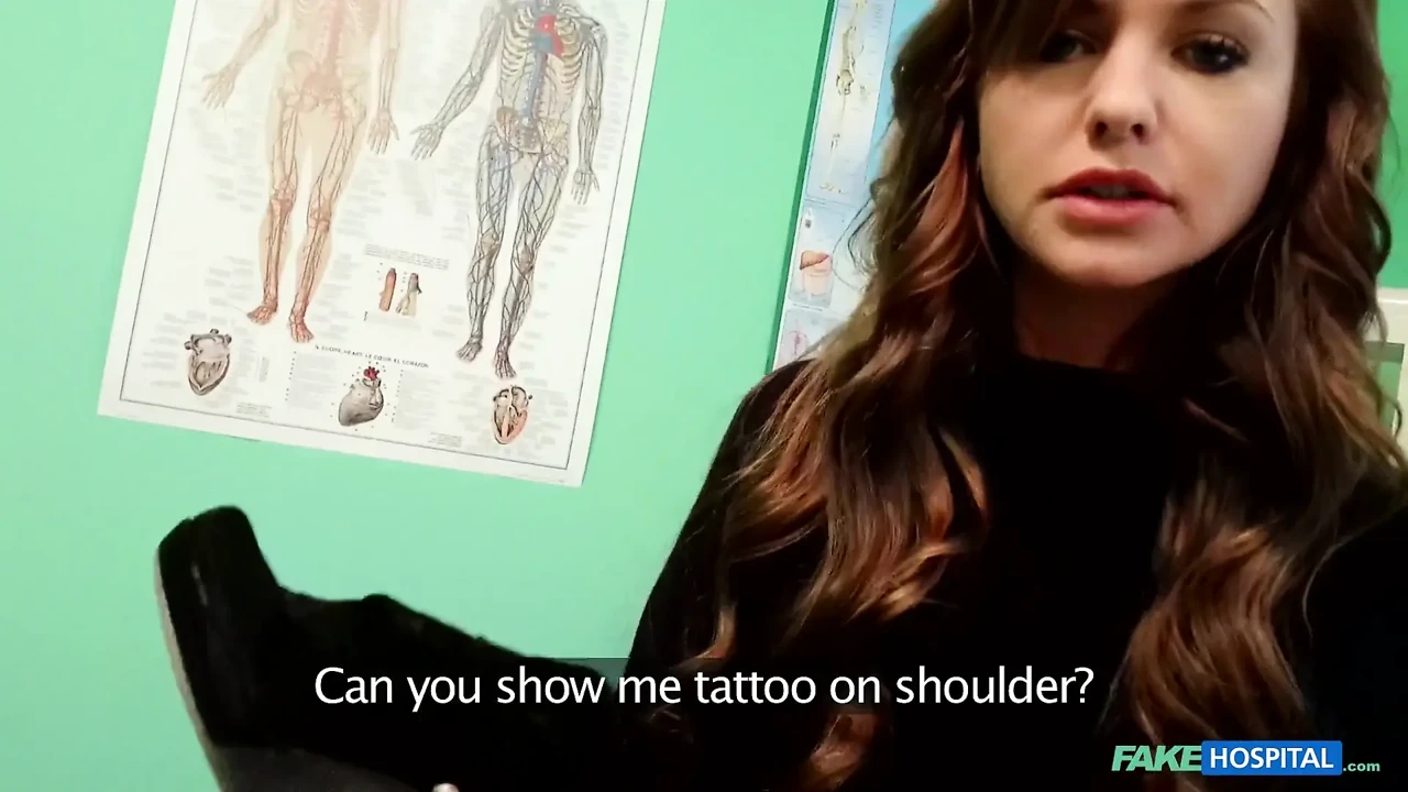 Fake Hospital - Pretty Young Model Cums for Tattoo Removal Ends with Deep Dicking