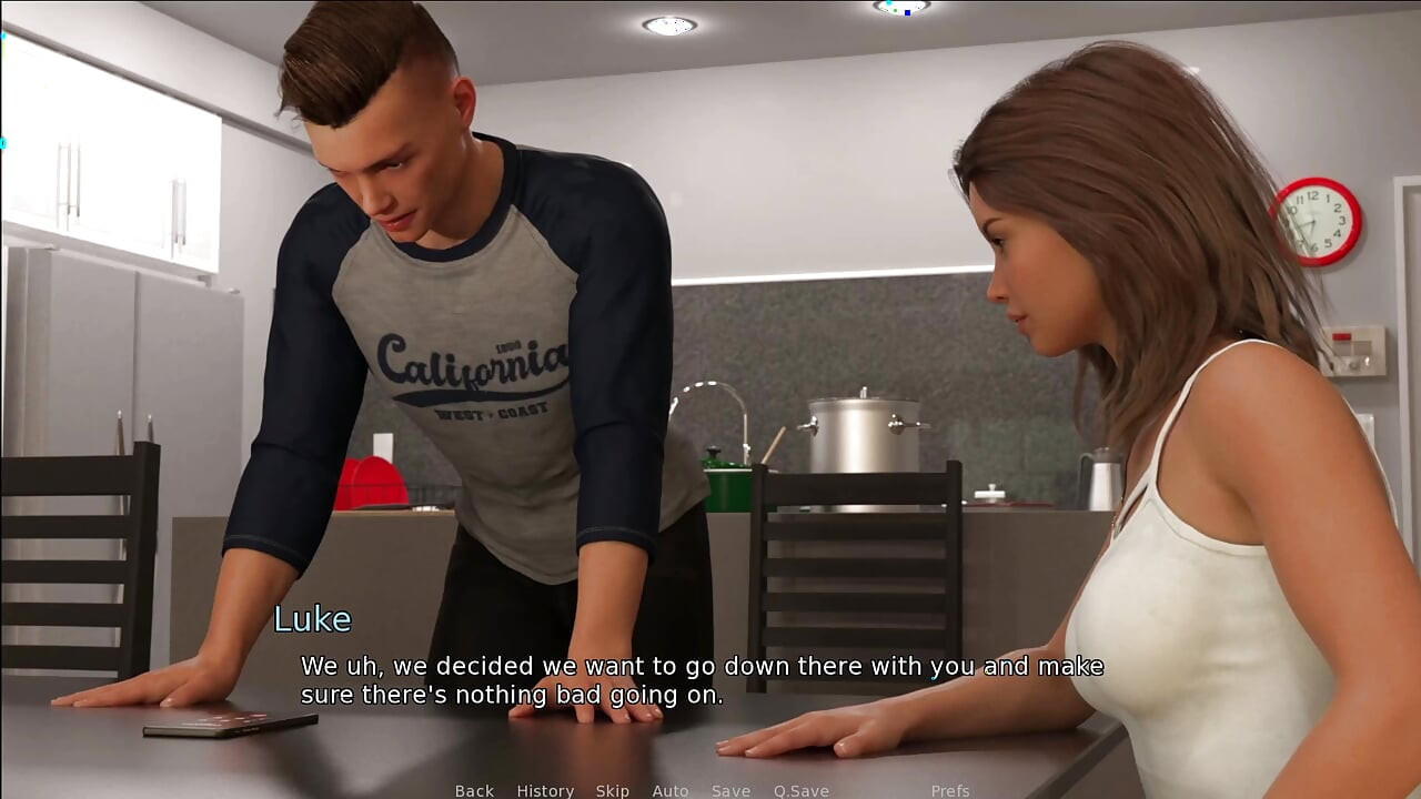 El bloque este 26, Kathryn le dio una paja al viejo accross el apartamento