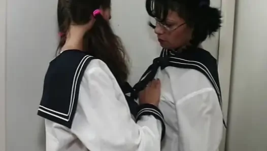 Naughty girl Fucked in the Toilet