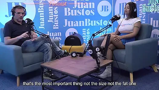 Geölte latina mit schönen titten Kataleya Ross hüpft die Vibratormaschine auf, bis sie kommt! Juan Bustos Podcast