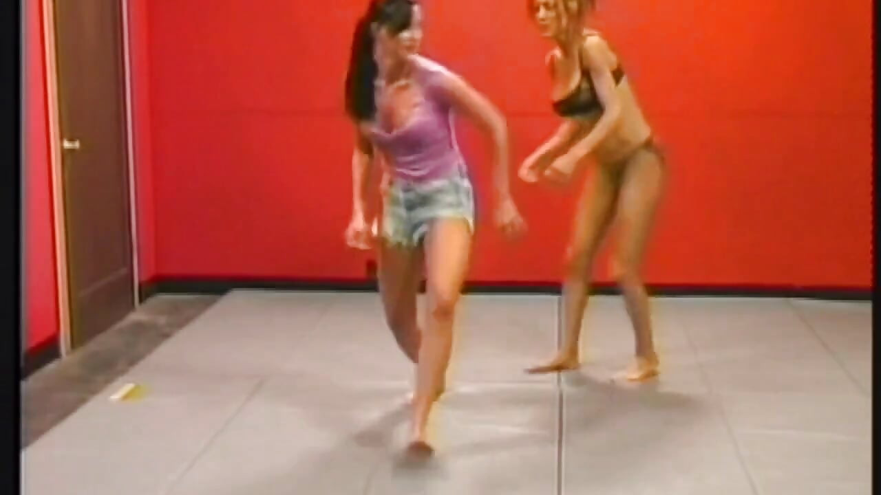 Horny MILFs Wrestle and Dildo Each Other Wildly