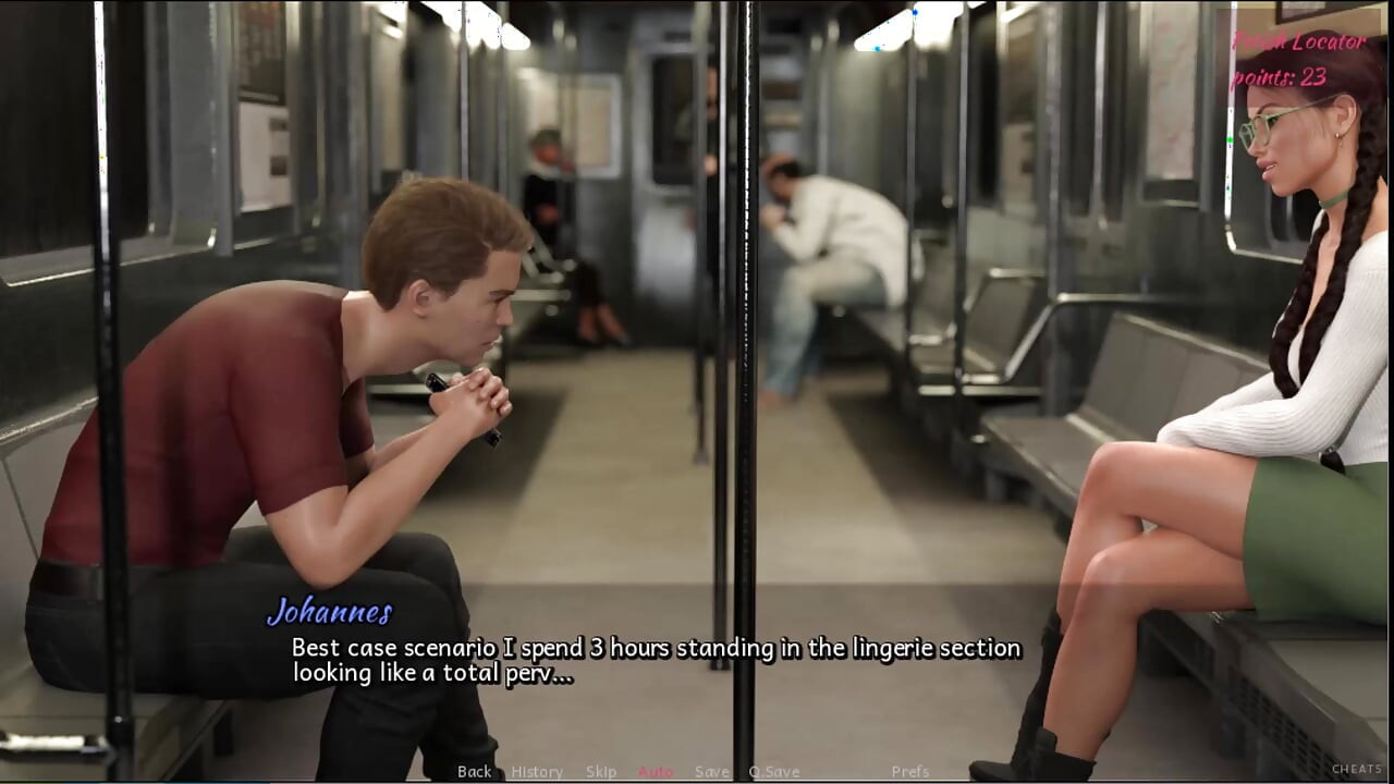 Fetish locator # 9 - Jessi și Johannes s-au distrat, Lyssa i-a dat lui Johaners o muie, Nora și Johannes s-au bucurat reciproc.