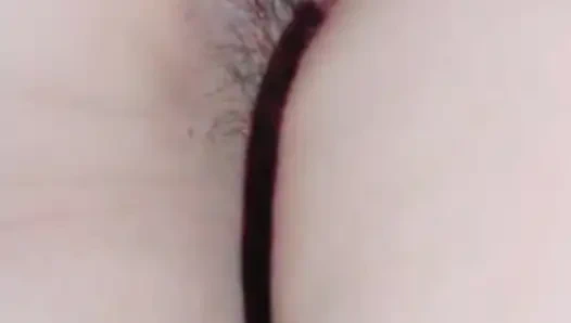 Это было долгое время, моя киска стала очень тугой, моя толстая задница в много возбуждения