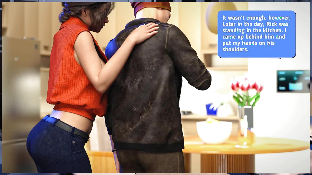 Phantom stories: a horny MILF and a guy with a huge cock are having sex ep 1