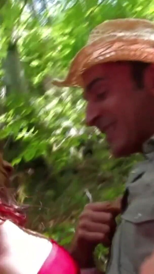 Anal sex in the forest stream is quite adventurous and can | Clip 1