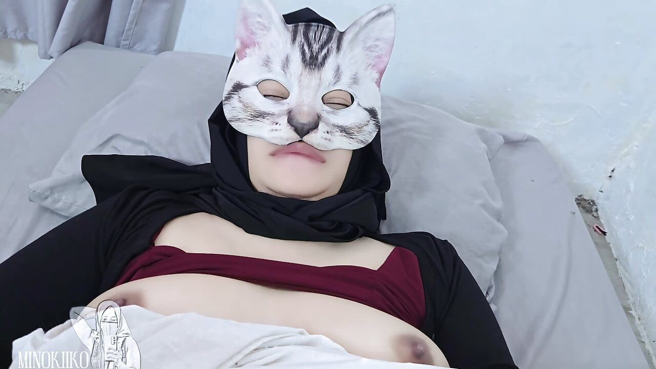 My Hijab Sister in Law So Naughty, She want Roleplay For Anal Sex That She Love So Much - Minokiiko