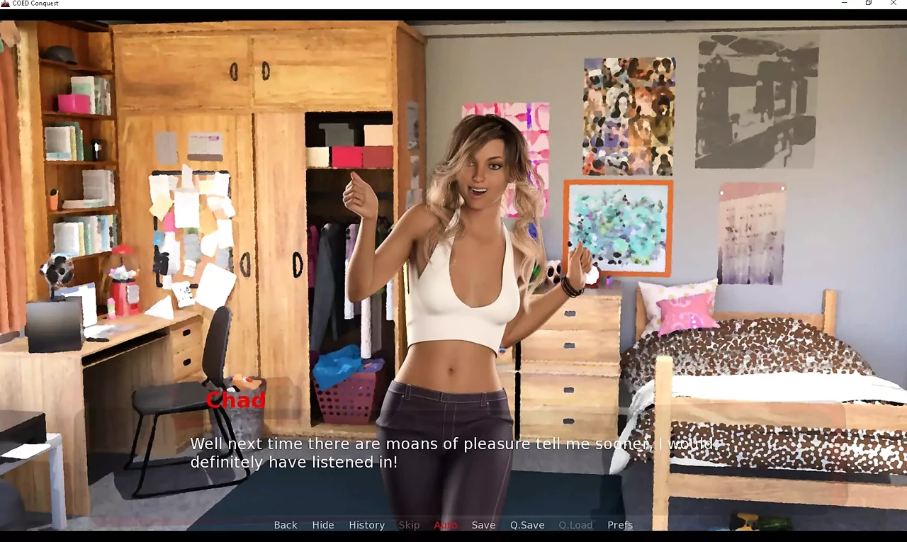 Coed Conquest-Babe fucked in a hotel room