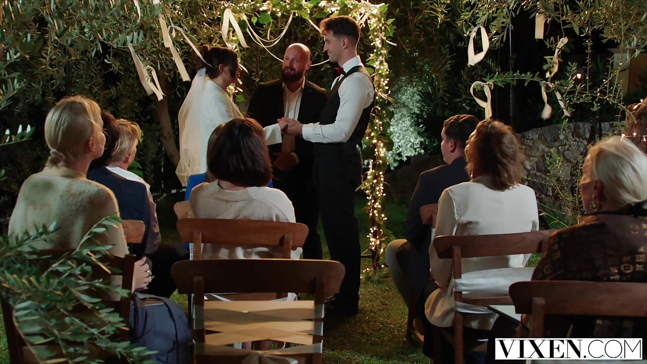 VIXEN Busty Wedding Guest Eve Sweet Fucks The Groom’s Massive Cock
