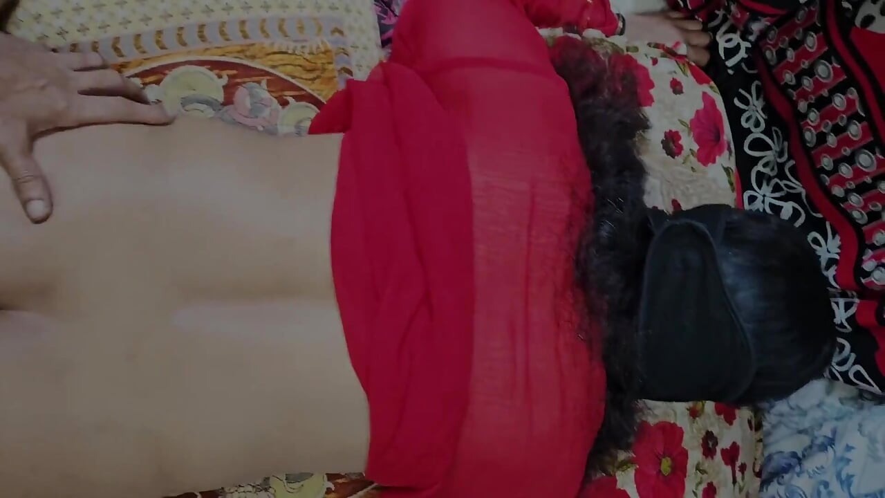 Red Dressed Desi Stepsister Fucked Doggy