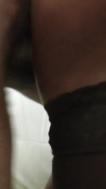 Unforgettable moment from "Cuckold husband brings his black slut to do her first gangbang"