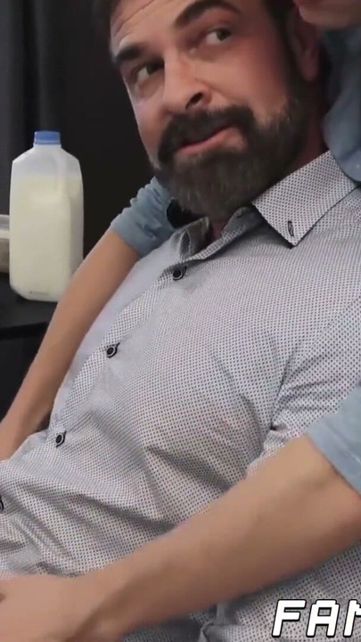 Tired daddy comes home from work and fucks stepson | Clip 1