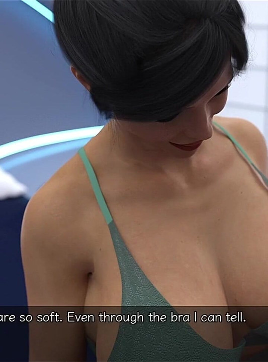 Stranded in Space - the Busty 38 Year Old MILF Lets Me See Her Beautiful Tits