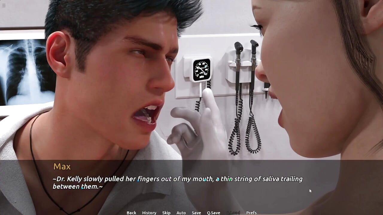 Shemale Doctor Fucking Max Asshole With Huge Cock And Collecting Semen