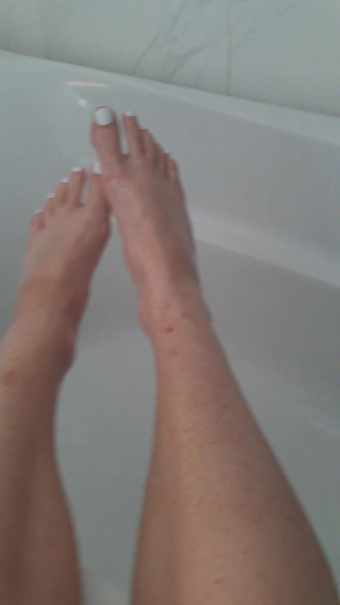 Washing My Perfect Petite Feet