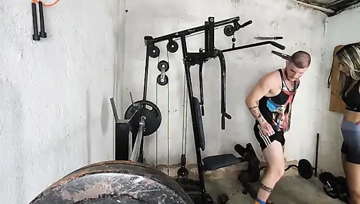 The Big Ass Inside the Gym