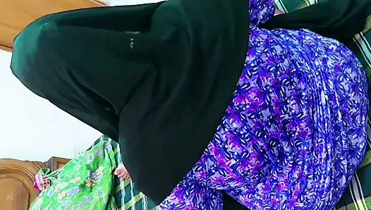 Big-breasted brunette MILF Bhabhi knows how to entertain – fucks her Husband's Brother when she was horny