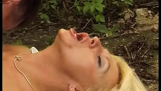 MILF From Germany Got Both of Her Holes Fucked