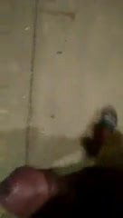 Jerking outside part 2 (no cum)