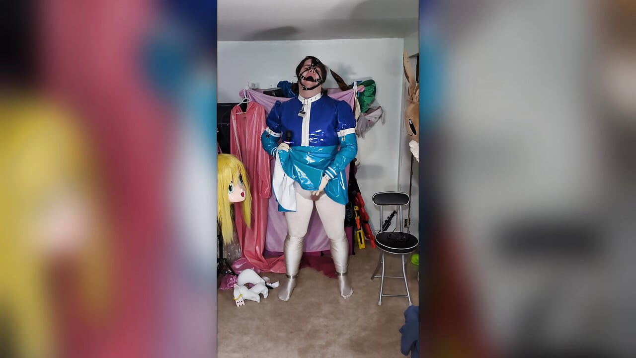 Maria Cosplay, Bondage Pics and Time Lock Hands Free Vibrator Orgasm