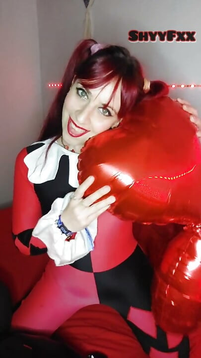 Shyyfxx Harley Quinn Celebrates Her Birthday and Sends the Joker to Her Neighbor JOI Roleplay