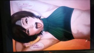 (laatste fantasie) Yuffie Kisaragi oksels zuigen sperma eerbetoon