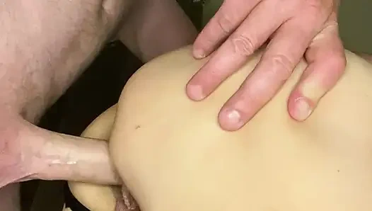 Husband fucking my wet pussy close up