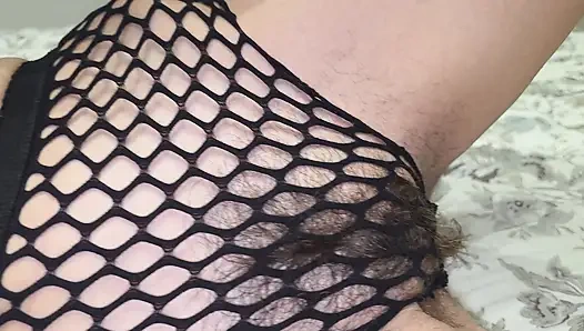 Busty wife empty my balls before bed, huge cumshot on tits