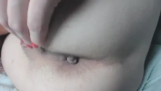 Playing with My Hairy Holes Close up