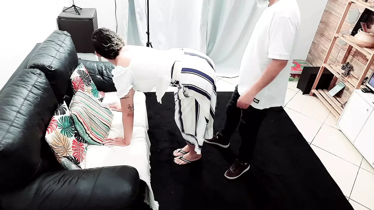 The bad cleaning lady asked to be punished and got spanked and a cum in the face