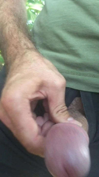 hot cock gives it to the nature, with a lot of sperm
