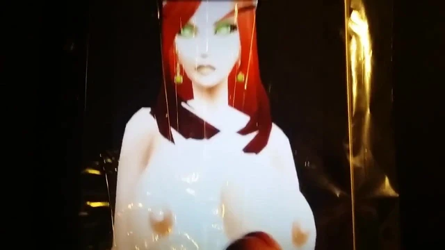 Elf Slut Gets Some Cum Tribute For Syreilyia