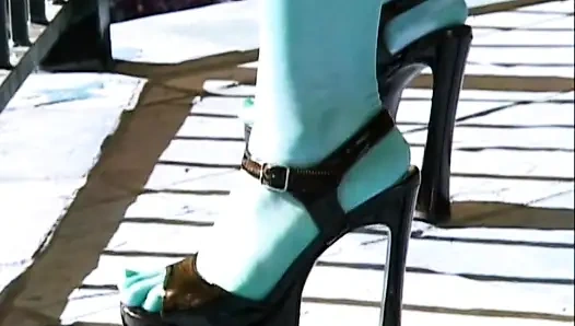 Model at the Balcony