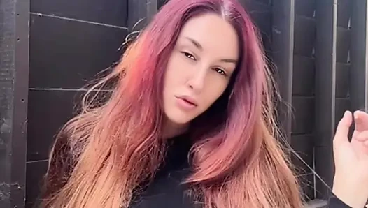 Italian big tits Milf Artemisia Love long hair fetish outdoor