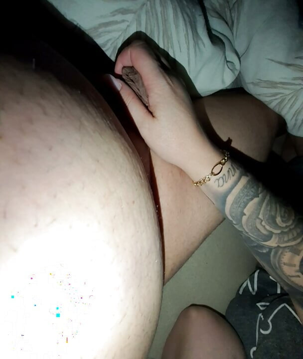 Step Mom Great handjob scene with step son big dick in bed after funeral