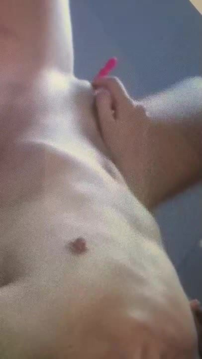 Small tits masturbating