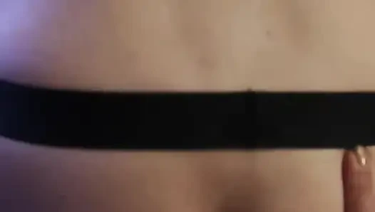 When my boyfriend does his slut until I cum and I watch him by touching myself
