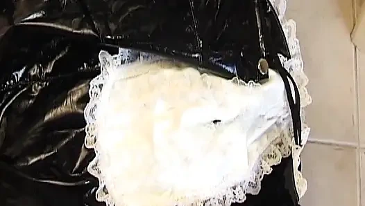 Nettes französisches schätzchen bekommt ihr arschloch hart gebohrt, bevor sie sperma probiert