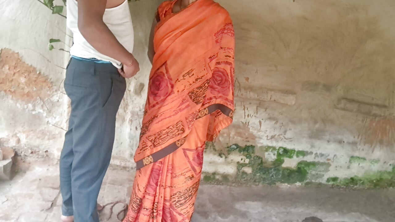 Cô vợ Ấn Độ sonia trong saree