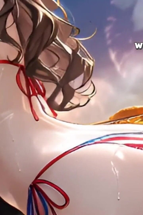 Step Stepsister's Fireworks Creampie While Everybody Watches Outside - Ai Animation