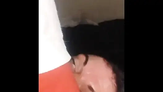 Caught Step-sister Playing with Herself.