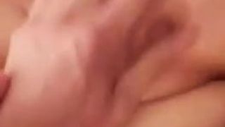 My fat stepmom is fucking her lover. Video from her phone