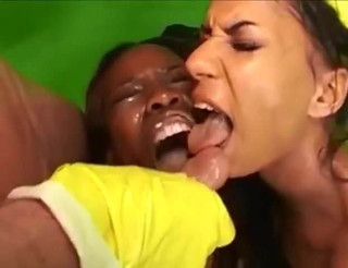 Interracial Facial Compilation