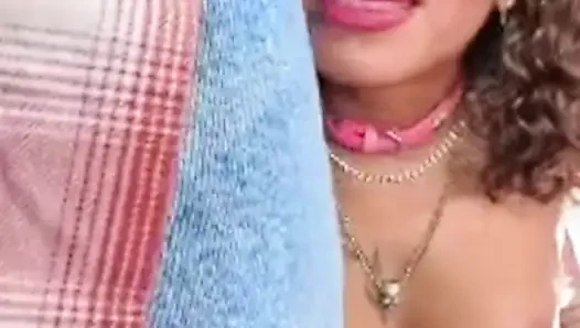 Isabella bryan'ın yarağını aç ağzıyla yutuyor, sert öğürüyor!