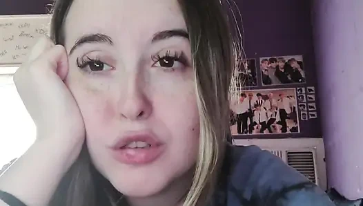 Ich schaue dich an und über meine augen