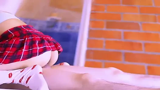 Sin at Home: Adik tiri menggoda abang tirinya untuk kontolnya tanpa ampun.