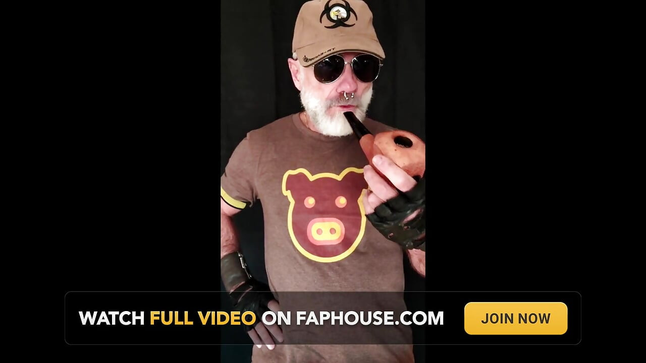 Huge Pipe Smoking Man