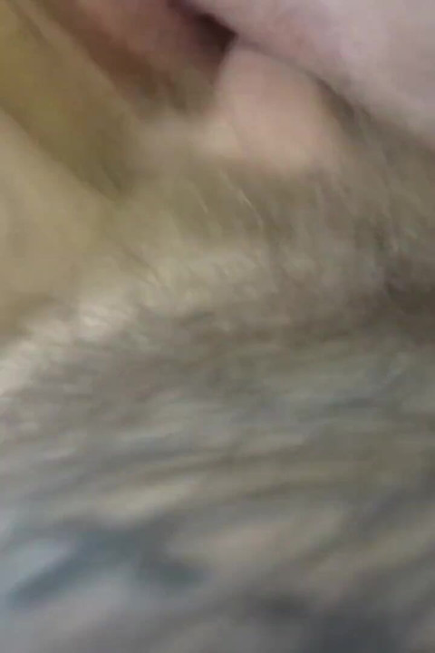 Smeared cum on pussy after sex