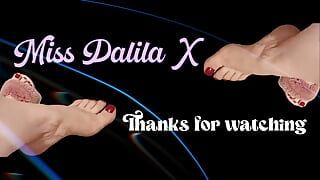 Miss Dalilax Cum on My Feet