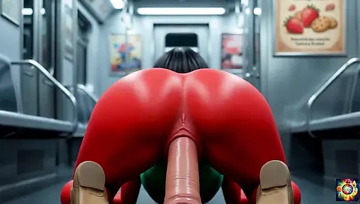 Gizli metro romantizmi - ai hentai asmr